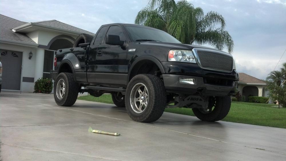 2004 Ford f150 6 inch suspension lift #4